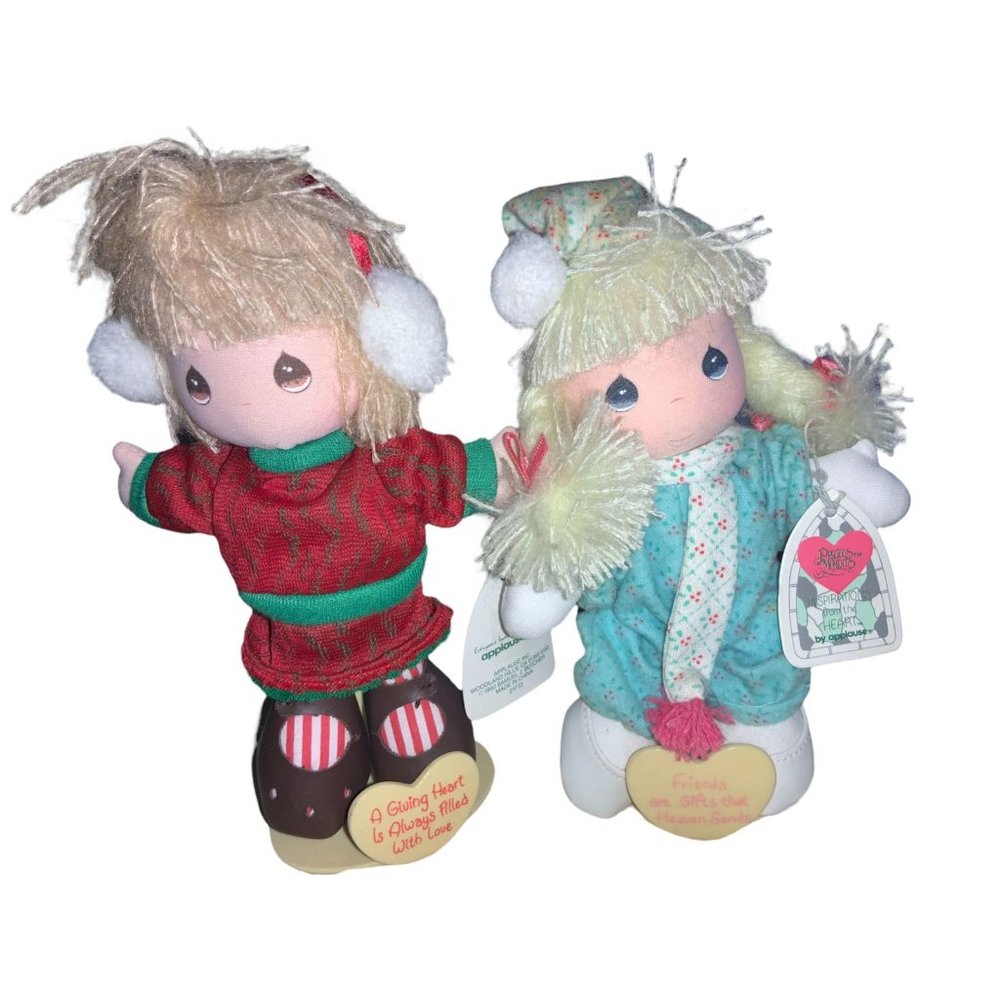 2 Applause Precious Moments 1990 Inspirations from the Heart Dolls